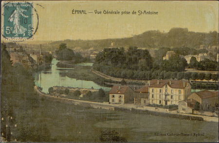 Épinal, Vue générale prise de St-Antoine