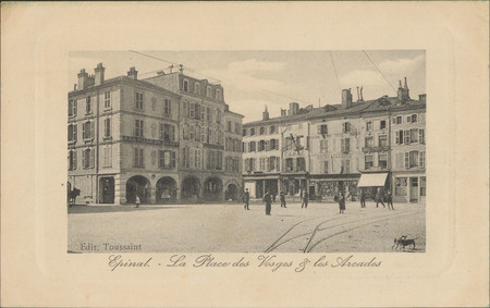 Épinal, La Place des Vosges &amp; les Arcades