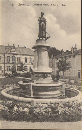 Épinal, Fontaine Jeanne d'Arc