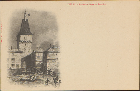 Épinal, Ancienne Porte du Boudiou