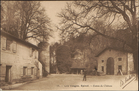 Épinal, Entrée du Château