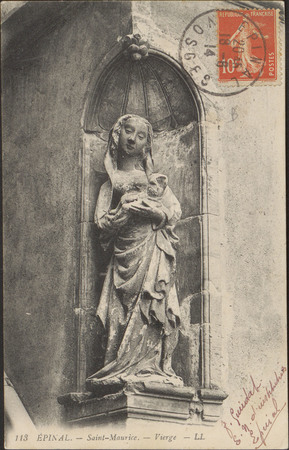 Épinal, Saint-Maurice, Vierge