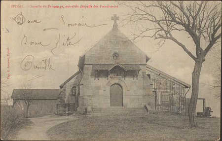 Épinal, Chapelle du Patronage, autrefois chapelle des franciscains