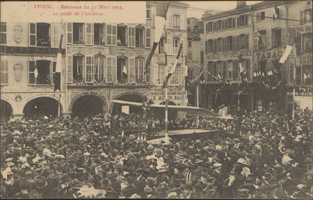 Épinal, Kermesse du 17 Mars 1912 au profit de l'Aviation