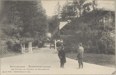 NeufChâteau - Frébécourt (Vosges), Les Ecuries du Château de Bourlémont