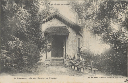 Bruyères (Vosges), La Chapelle près des ruines du Château