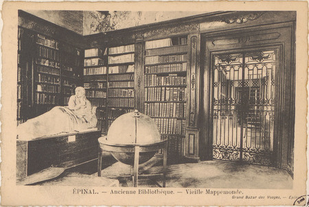Épinal, Ancienne bibliothèque, Vieille mappemonde