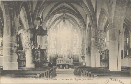 Saint-Elophe, Intérieur de l'Église […]