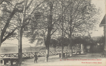 Terrasses et voûtes de la Feuillée-Dorothée-Hôtel