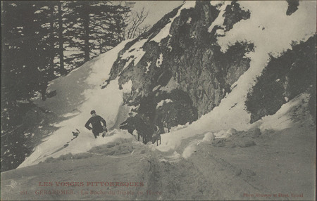 Gérardmer, La Roche du Diable en hiver