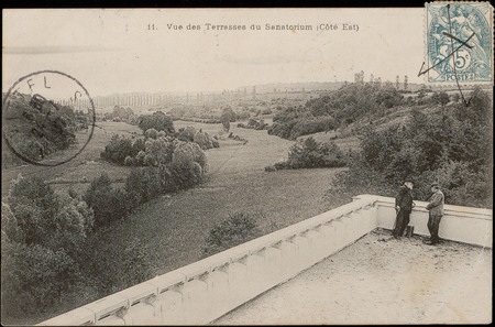 Vue des Terrasses du Sanatorium (Côté Est)