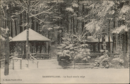 Rambervillers, Le Stand sous la neige