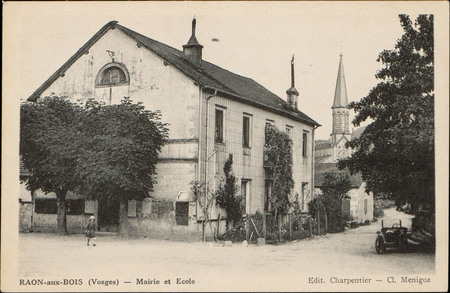 Raon-aux-Bois (Vosges), Mairie et École