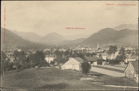 Vagney, Vue Panoramique, Vallée de Rochesson
