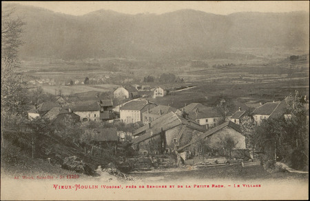 Vieux-Moulin (Vosges), près de Senones et de la Petite Raon, Le Village