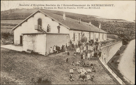 Société d'Hygiène sociale de l'Arrondissement de Remiremont, Camp de Vacan…