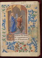 Saint Révérend et bordure décorée