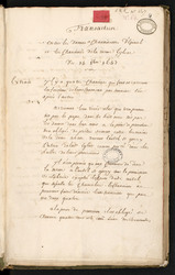 Pièces et documents concernant le chapitre d'Epinal