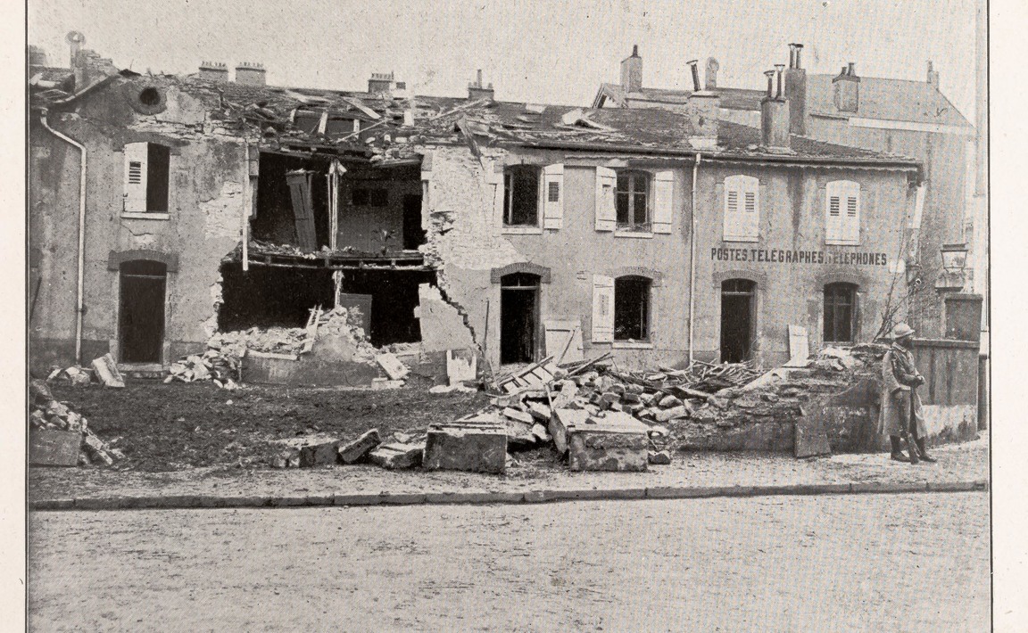 Contenu du Bombardement du 1er janvier 1916 (canon 380m/m).