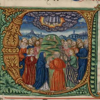 Contenu du L'iconographie des fêtes chrétiennes de l'Ascension et de la Pentecôte