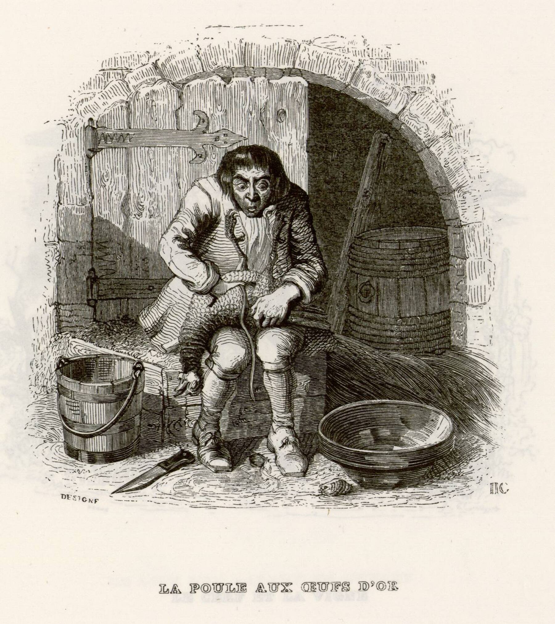 Contenu du La poule aux œufs d'or