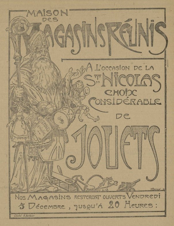 Saint Nicolas dans la publicité Saint Nicolas dans la publicité