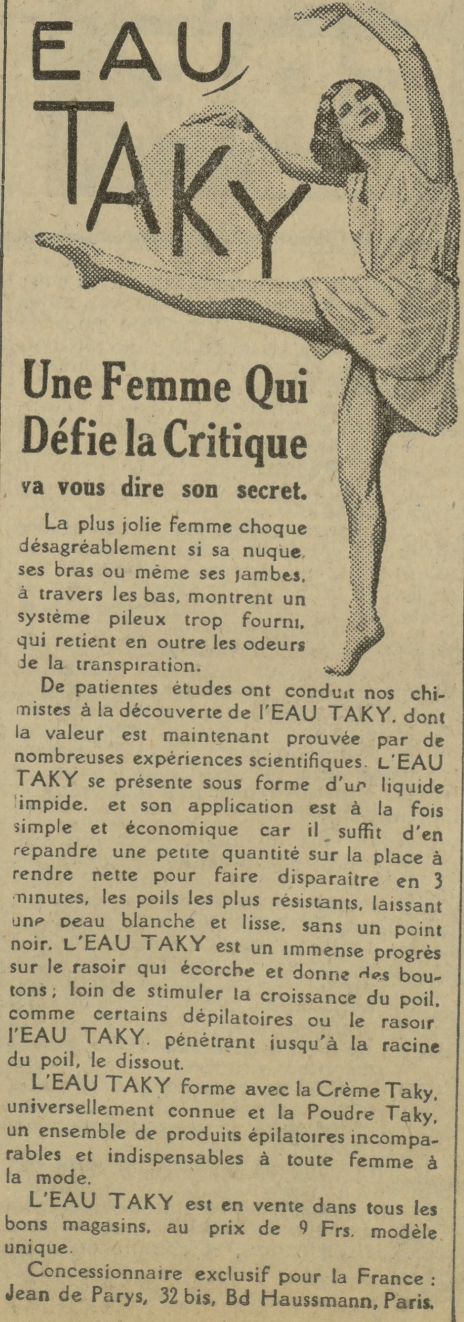 Contenu du Eau Taky Contenu du Eau Taky