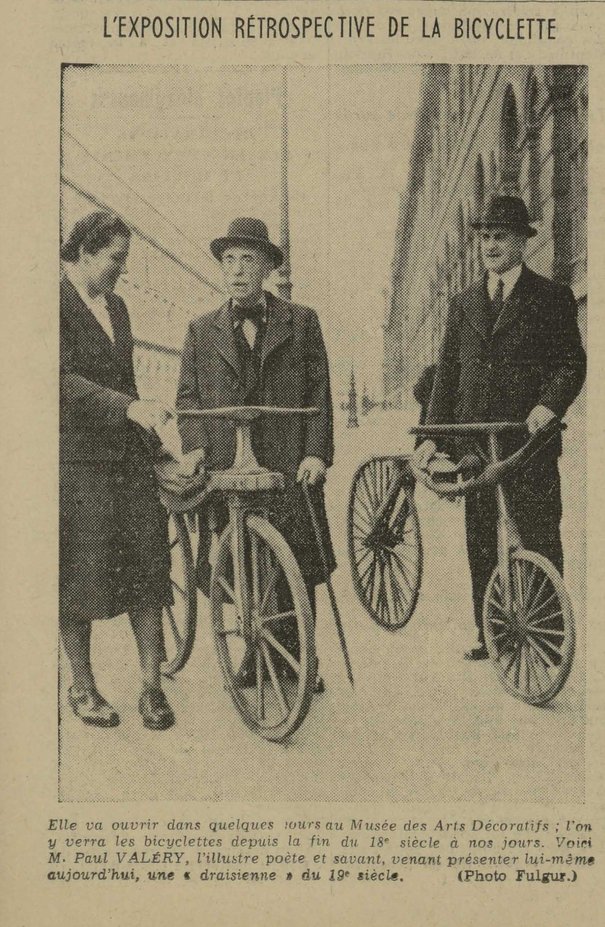 A bicyclette ... A bicyclette ...