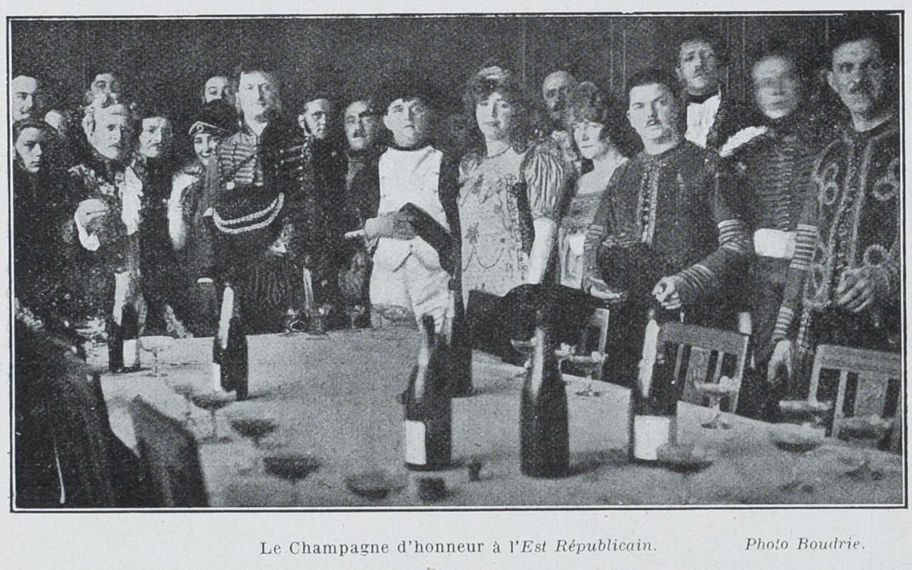 Contenu du Le Champagne d'honneur à l'Est Républicain