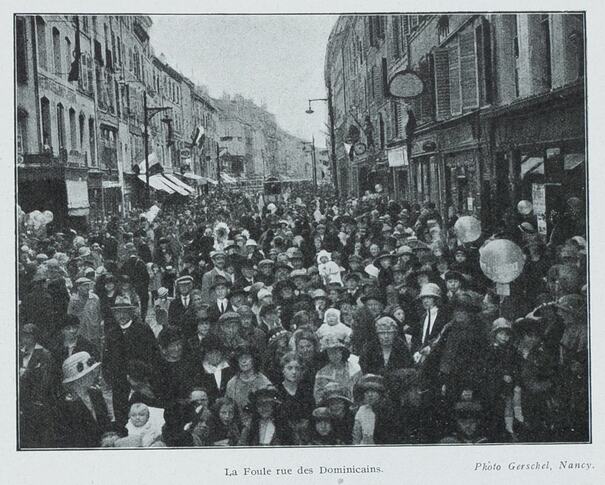 Contenu du Souvenirs de fêtes nancéiennes (1920-1930)