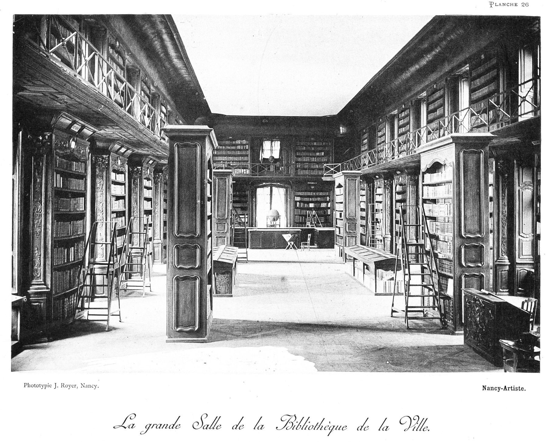 Contenu du La bibliothèque-musée