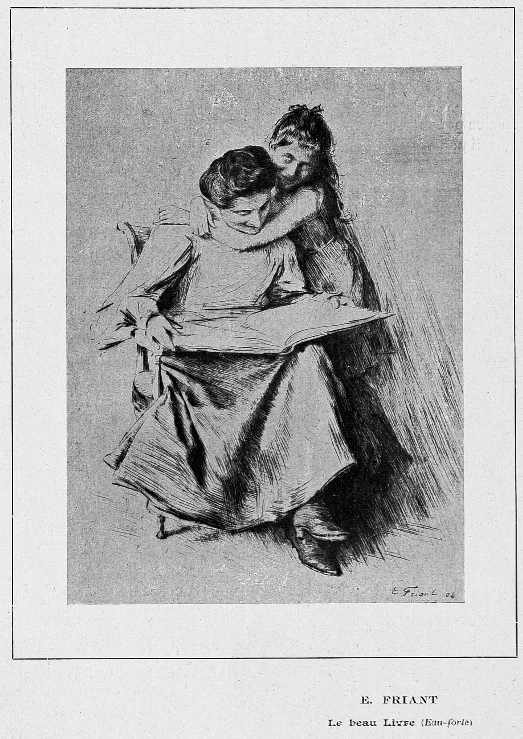 Contenu du Le beau livre, par Emile Friant Contenu du Le beau livre, par Emile Friant