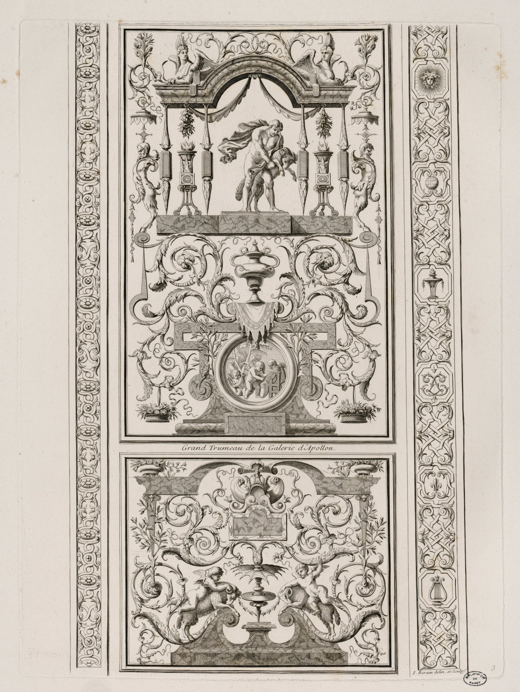 Contenu du Grand Trumeau de la Galerie d'Apollon