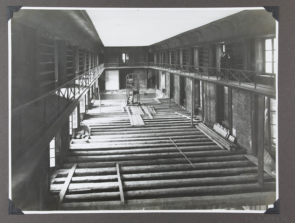 Contenu du Les transformations de la bibliothèque de Nancy en 1932