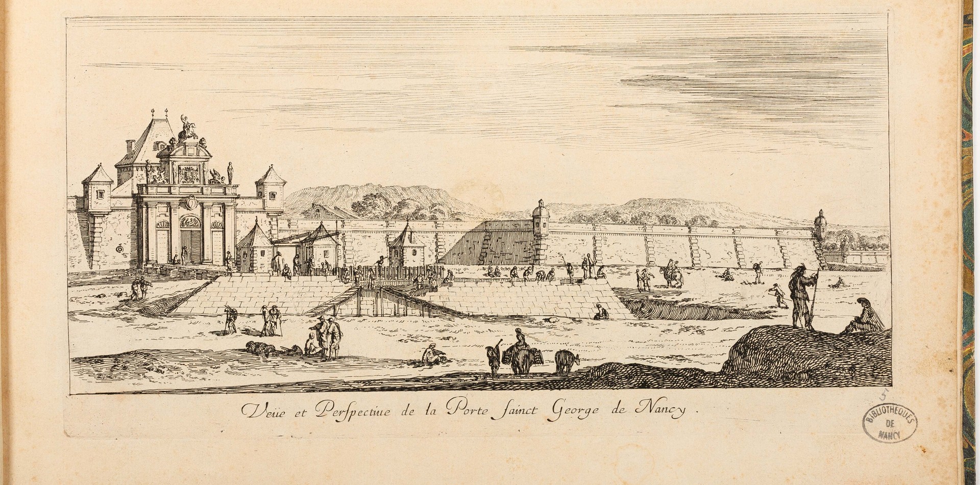 Contenu du Invitation au voyage : choix de gravures d'Israël Silvestre (1621-1691)