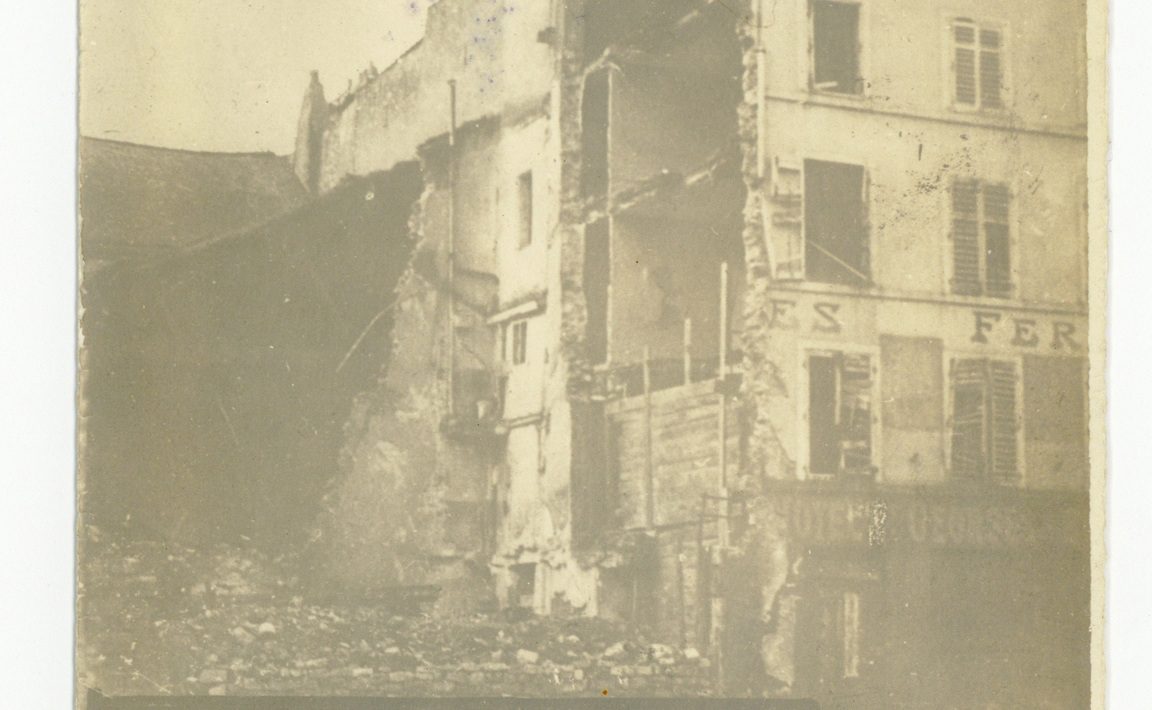Contenu du Bombardement de Nancy dans la nuit du 1er et 2 juillet 1916.