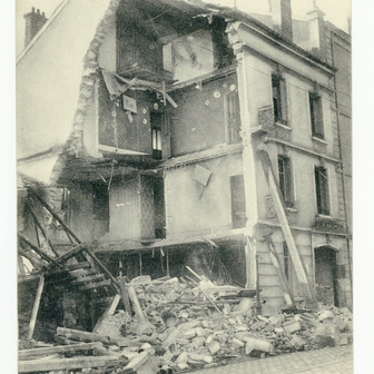 Nancy bombardée