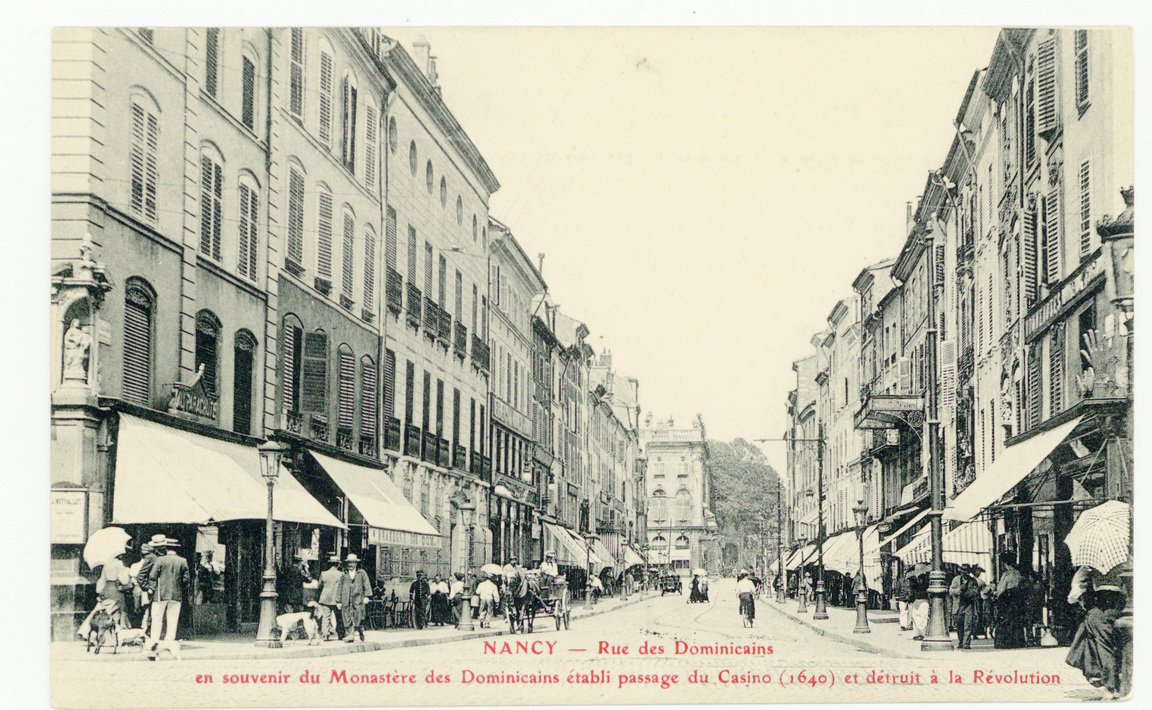 Contenu du La rue des Dominicains