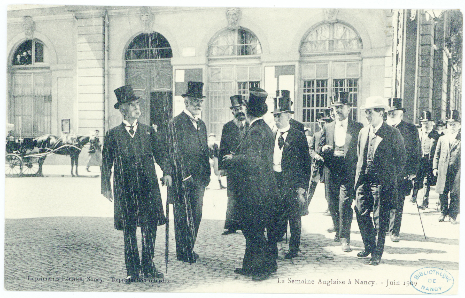 Contenu du La semaine anglaise à Nancy, juin 1909