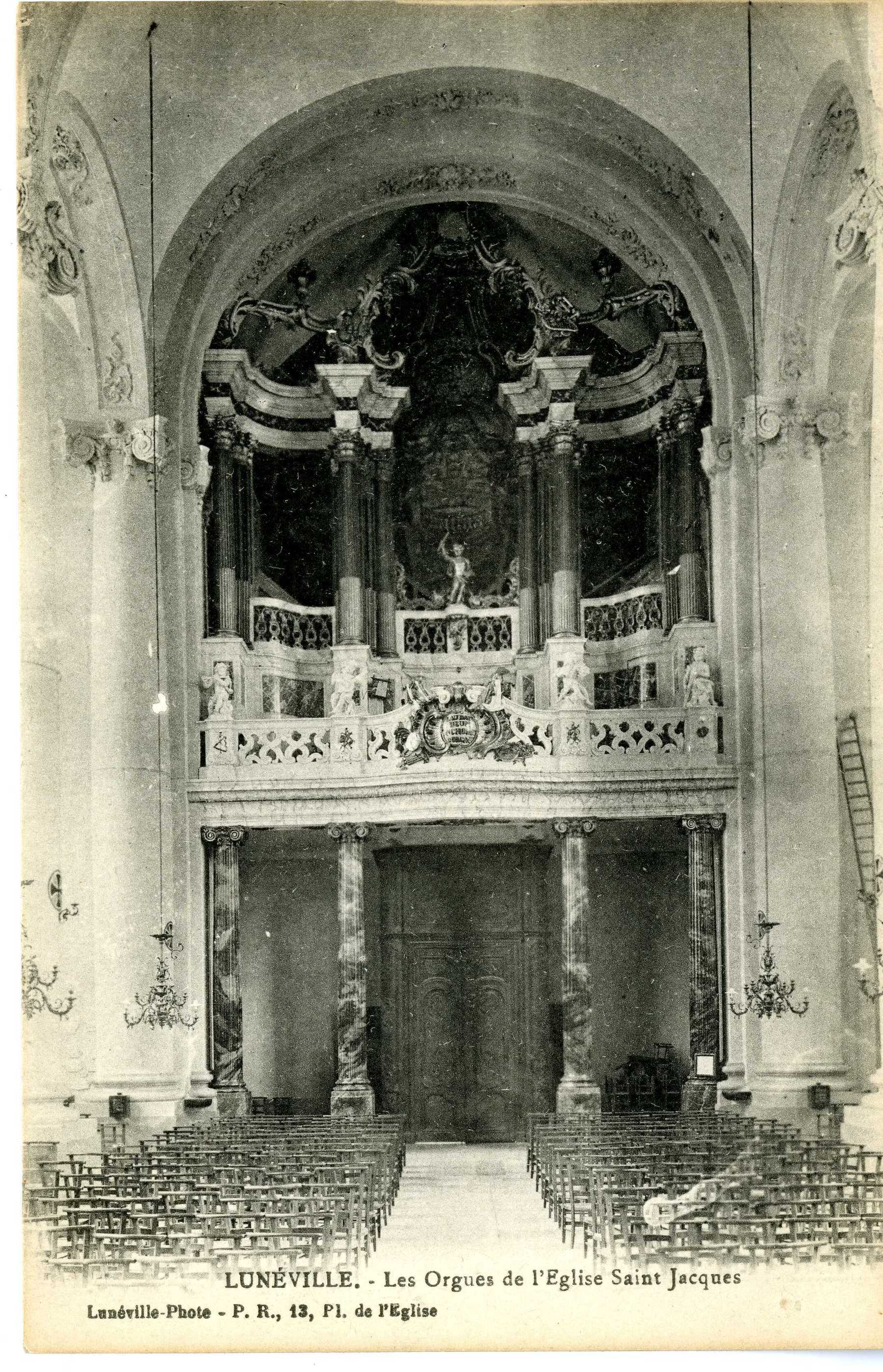 Contenu du Lunéville : les orgues de l'église Saint-Jacques