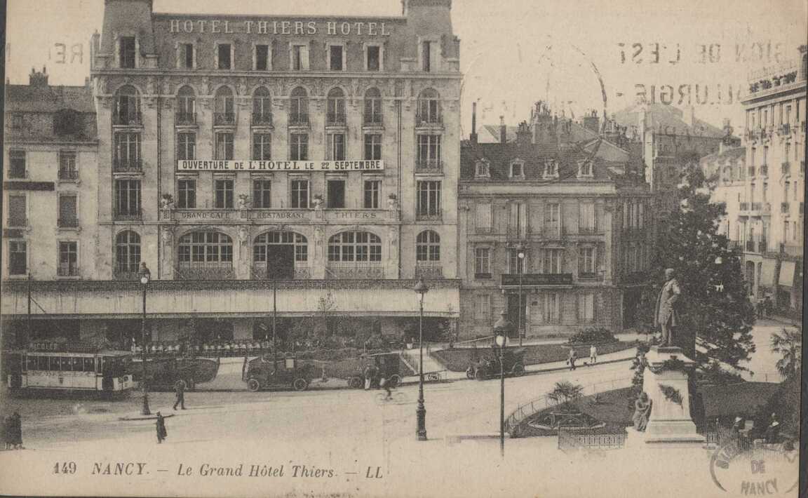 Contenu du Le Grand hôtel Thiers