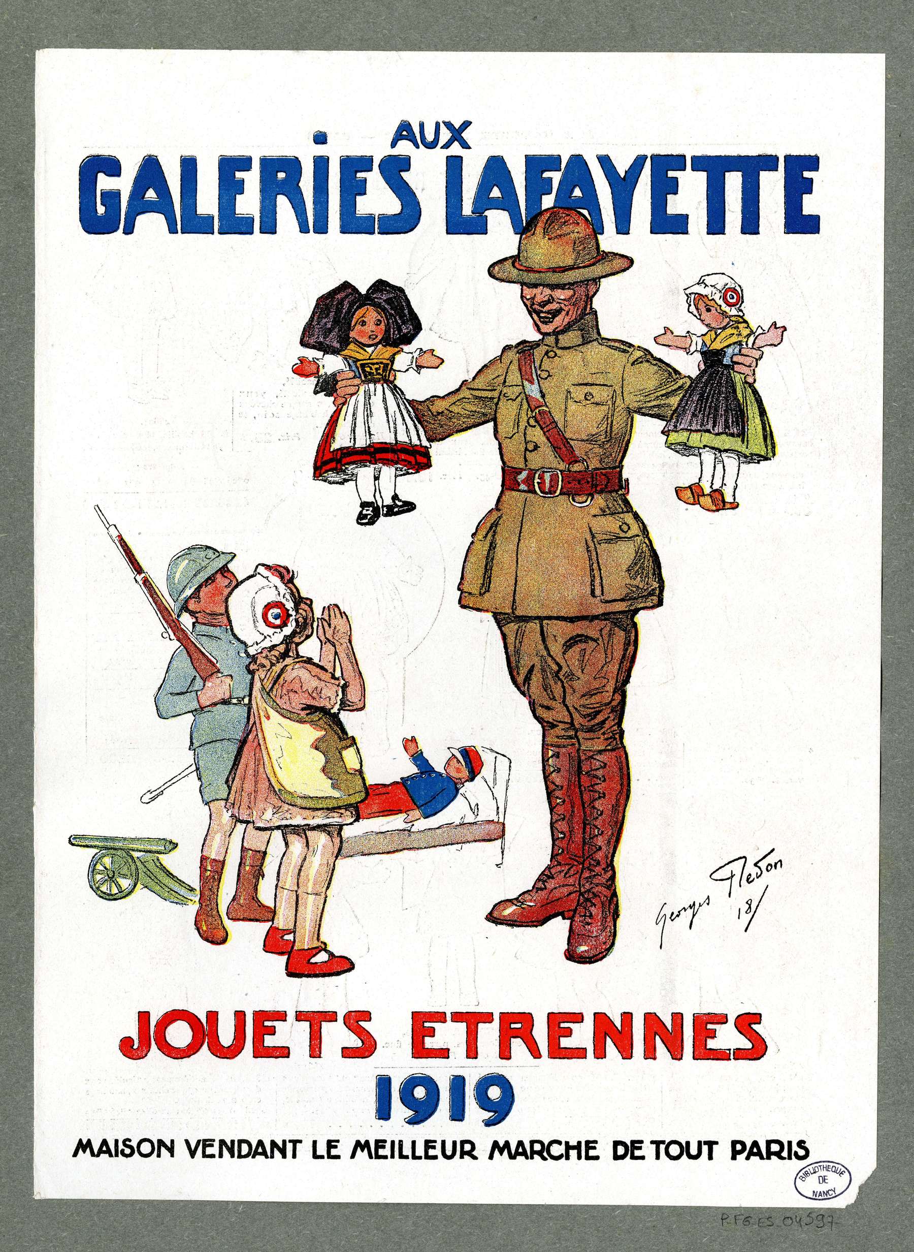 Contenu du "Aux Galeries Lafayette"