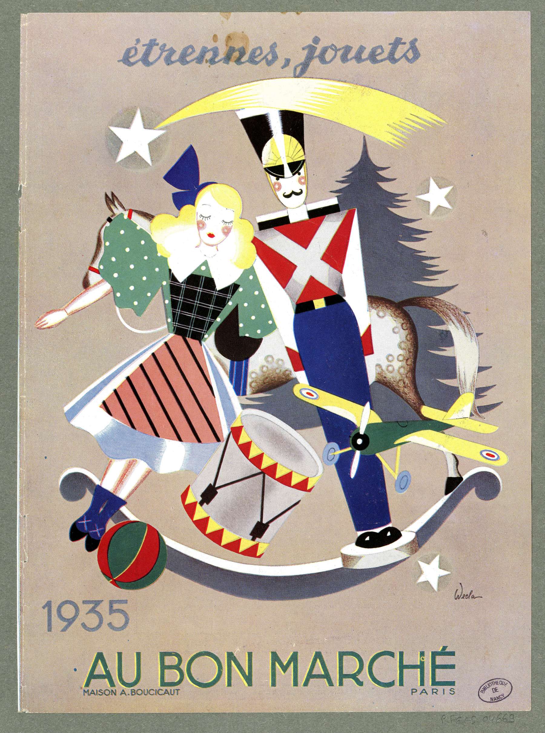 Contenu du "Au Bon Marché" 1935