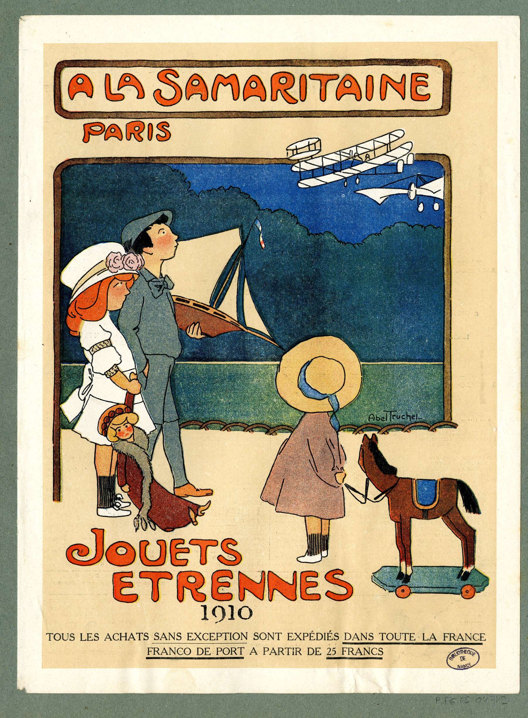 Contenu du "A La Samaritaine" Paris 1910