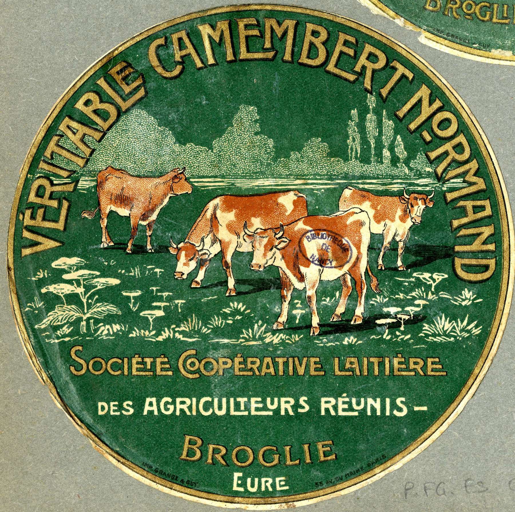 Contenu du Véritable camembert normand