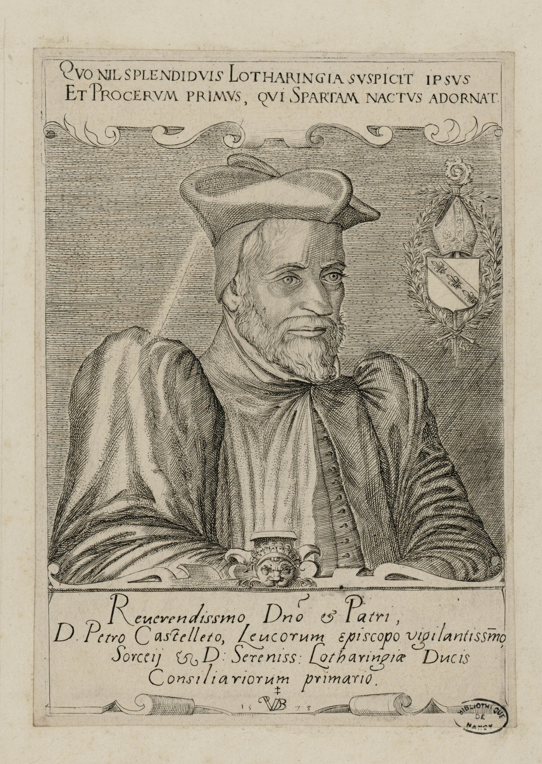 Contenu du Portrait d'évêque