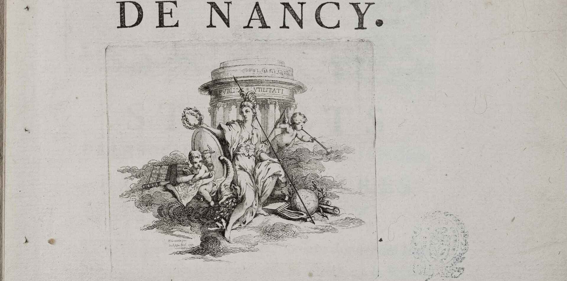 Contenu du L'Académie royale des sciences et belles-lettres de Nancy