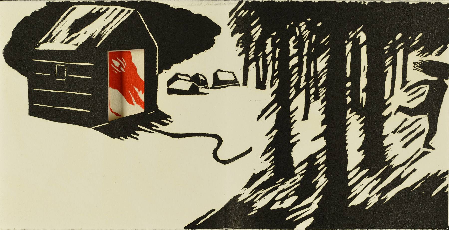 Contenu du Livre d'artiste - La fuite du Petit Chaperon rouge Contenu du Livre d'artiste - La fuite du Petit Chaperon rouge