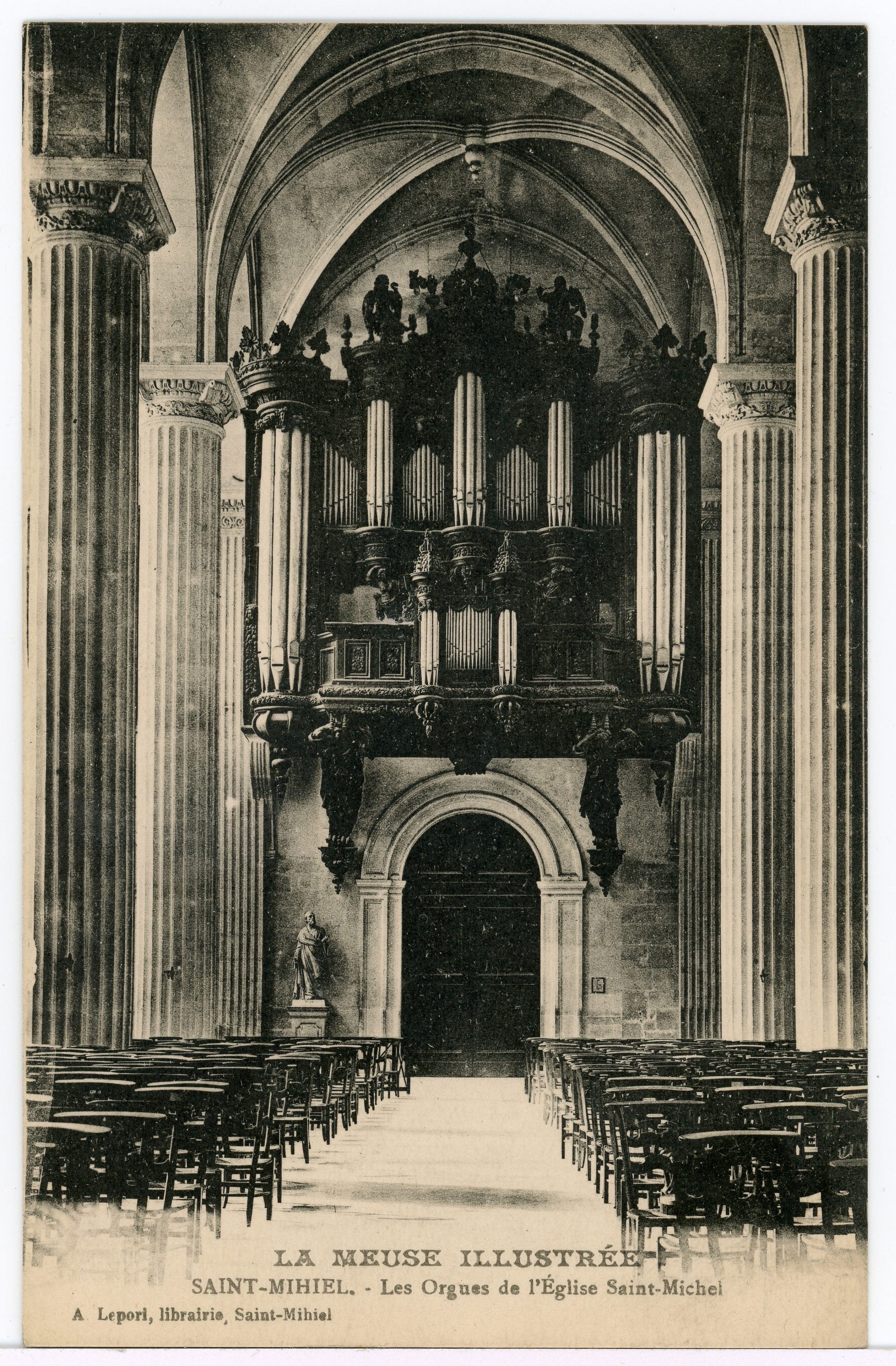 Contenu du Saint-Mihiel. Les orgues de l'église Saint-Michel