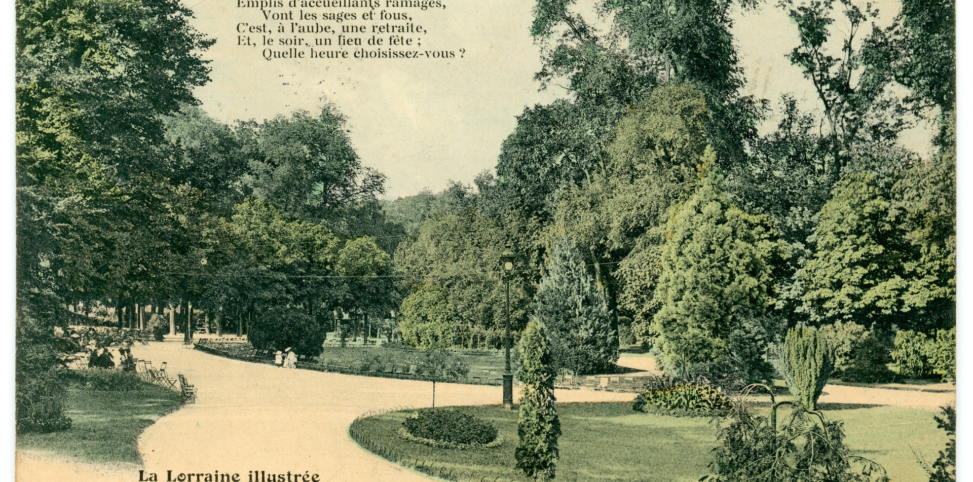 Contenu du Les parcs et jardins au XIXe siècle